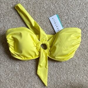 Seafolly Sunny Yellow Bikini Top